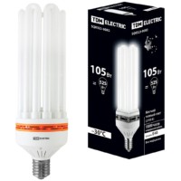 Лампа энергосберегающая КЛЛ 6U 105Вт 2700К Е40 105х350мм TDM