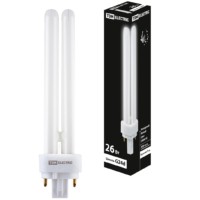 Лампа КЛЛ PD 26Вт 4000K G24d 3 TDM