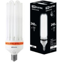 Лампа энергосберегающая КЛЛ 8U 240Вт 6500К Е40 127х368мм TDM