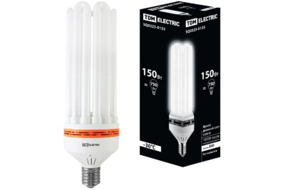 Лампа энергосберегающая КЛЛ 6U 150Вт 6500К Е40 105х355мм TDM