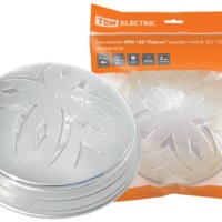 Светильник TDM НПО 106 “Плутон” серебро 1х40 Вт Е27 (1/20)