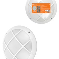 Светильник НБУ 05-60-008 “Мегас 2” белый с решеткой IP64 TDM