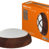 Светильник ФБУ 05-2х20-013 “Бриз” венге IP64 TDM