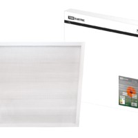 Светодиодная панель ЛП 01Т 595х595 Призма 25 мм встр. 3200 лм 40 Вт 4000 К белая, без ЭПРА, TDM