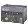 Гирлянда ССГ "Бусины" на солнечной батарее, 4 м, 20 LED, желтый, IP54, TDM