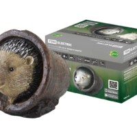 Светильник ПП-2019 “Ежик в кашпо” на солнечных батареях, 14,5x11x11 см, TDM