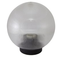 Светильник НТУ 02-100-353 шар прозрачный с огранкой d=350 мм TDM