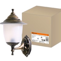 Светильник Прага Эл-11-71Б 60 Вт Е27 настенный вверх бронза TDM