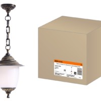 Светильник Прага Эл-11-70Б 60 Вт Е27 подвесной бронза TDM