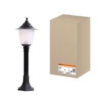 Светильник Прага Эл-11-73-075 60 Вт Е27 напольный на стойке h-0.75 м черный TDM