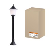 Светильник Прага Эл-11-73-100 60 Вт Е27 напольный на стойке h-1.0 м черный TDM