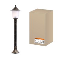 Светильник Прага Эл-11-73-100Б 60 Вт Е27 напольный на стойке h-1.0 м бронза TDM