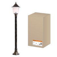 Светильник Прага Эл-11-73-125Б 60 Вт Е27 напольный на стойке h-1.25 м бронза TDM