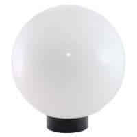 Светильник НТУ 03- 60-250 шар d=250 мм IP54 (опал ПММА, основание плоское ПК, Е27) TDM