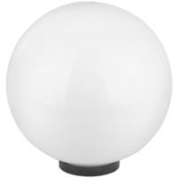 Светильник НТУ 03-100-400 шар d=400 мм IP54 (опал ПММА, основание плоское ПК 145, Е27) TDM