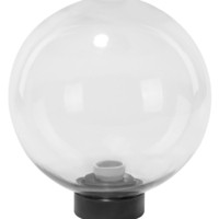 Светильник НТУ 03- 60-251 шар d=250 мм IP54 (прозрачный ПММА, основание плоское ПК, Е27) TDM