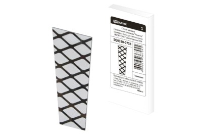 Стекло матовое с зеркальным рисунком “Решетка” (комплект 6 шт.) для светильников НБУ, НТУ, НСУ шестигранник TDM