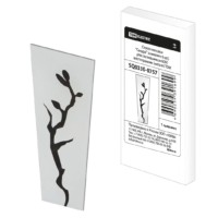 Стекло матовое “Сакура” (комплект 6 шт.) для светильников 6060 шестигранник (металл) TDM