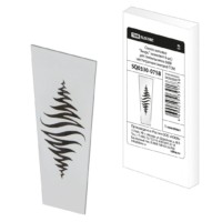 Стекло матовое “Вихрь” (комплект 6 шт.) для светильников 6060 шестигранник (металл) TDM