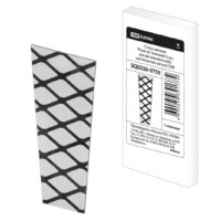 Стекло матовое “Решетка” (комплект 6 шт.) для светильников 6060 шестигранник (металл) TDM