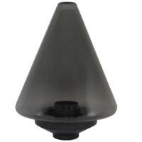 Светильник НТУ 05-100-312 Конус IP54 (дымч. ПММА, основание 145, Е27) TDM