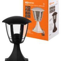 Светильник садово-парковый “СИТИ” НТУ 07-60-003 У1 6-ти гранник напольный черный TDM