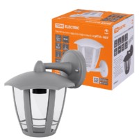 Светильник садово-парковый “СИТИ” НБУ 07-60-004 У1 6-ти гранник настенный вниз серый TDM