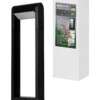 Светильник садово-парковый LED, Аура, H500 мм, 6 Вт, 3000 K, алюм./черн., IP65, TDM