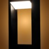 Светильник садово-парковый LED, Аура, H300 мм, 6 Вт, 3000 K, алюм./черн., IP65, TDM