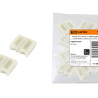 Коннектор для жесткого соединения двух светодиодных лент шириной 8 мм, TDM