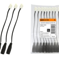 Коннектор для соединения светодиодной ленты шириной 8 мм с драйвером (с разъемом), TDM