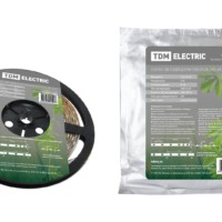 Лента светодиодная SMD3528-240-54-12-192-3200 240LED/м, IP54, 12В, 19,2Вт, 3200К, TDM