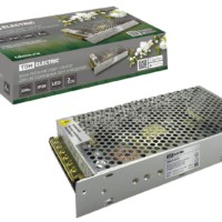 Блок питания 250Вт-12В-IP20 для светодиодных лент и модулей, металл TDM