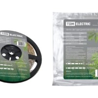 Лента светодиодная SMD5050-60-54-12-144-YE 60LED/м, IP54, 12В, 14,4Вт, желтый, (У) TDM