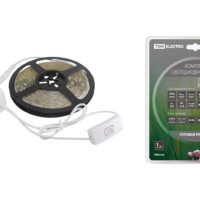 Комплект светодиодной ленты SMD2835-60 LED/м-12 В-4,8 Вт/м-IP65-6000 К (5 м), 24 Вт TDM