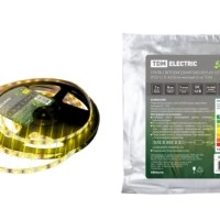 Лента светодиодная SMD2835-60 LED/м-IP20-12 В-4,8 Вт/м-желтый (5 м) TDM