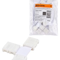 Коннектор для жесткого T-соединения двух светодиодных лент шириной 10 мм, TDM