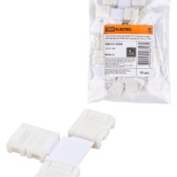 Коннектор для жесткого T-соединения двух светодиодных RGB лент шириной 10 мм, TDM