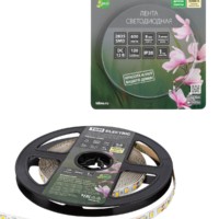 Лента светодиодная SMD2835-120 LED/м-IP20-12 В-9,6 Вт/м-3000 К (5 м) блистер TDM