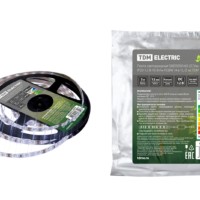 Лента светодиодная SMD5050-60 LED/м-IP20-12 В-10 Вт/м-RGBW (4 в 1), (5 м) TDM
