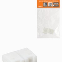 Коннектор для жесткого соединения двух светодиодных лент шириной 8 мм, (уп. 2 шт), TDM