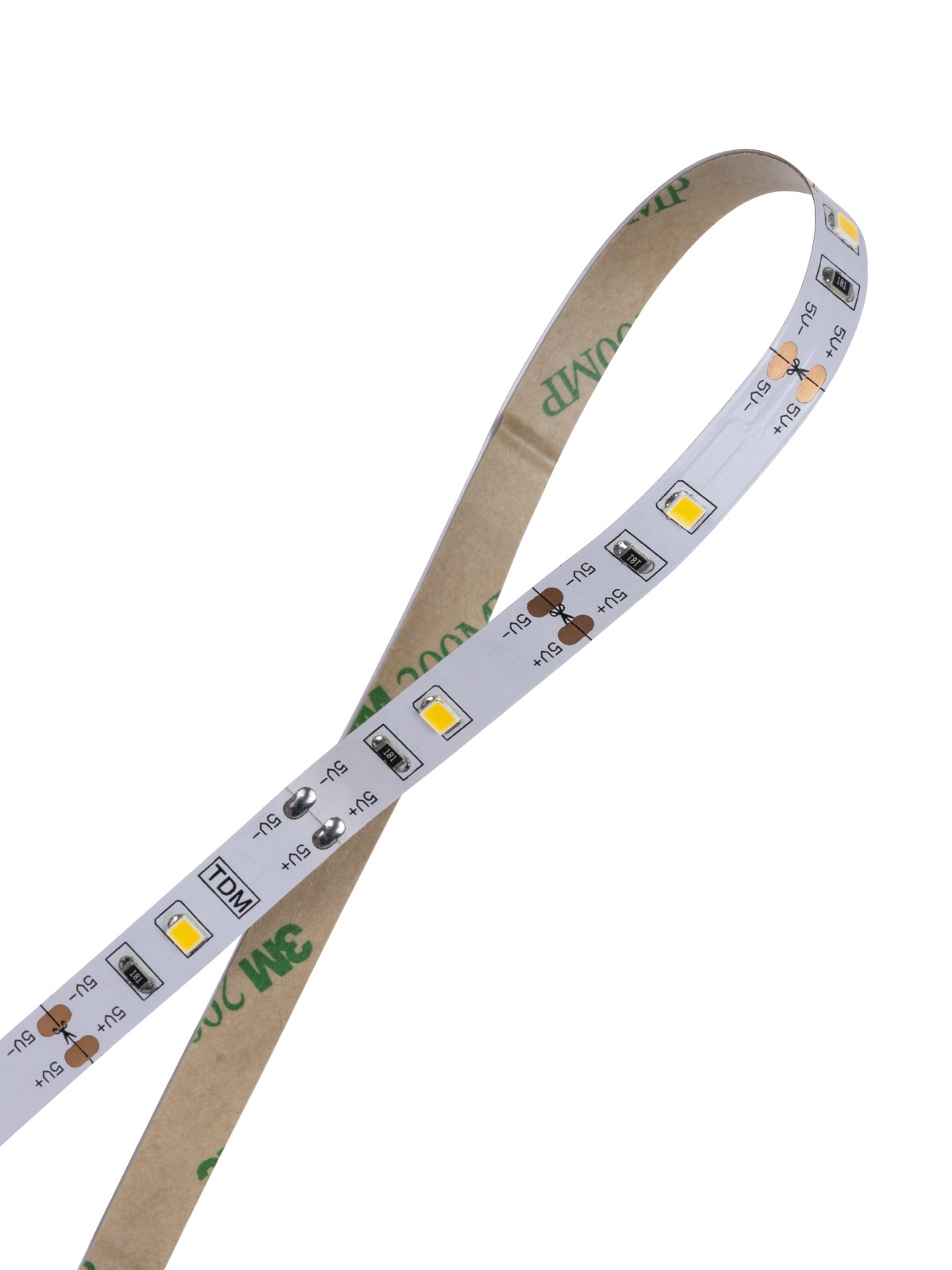 Умная подсветка SMD2835-30LED/m-IP20-5В-2,4Вт-3000 К(1 м), датчик движ., 4хААА TDM — изображение 8