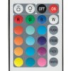Контроллер для светодиодных лент и модулей RGB-IR-12В-6А-72Вт-IP20, 3 канала, пульт 24 кнопки, TDM