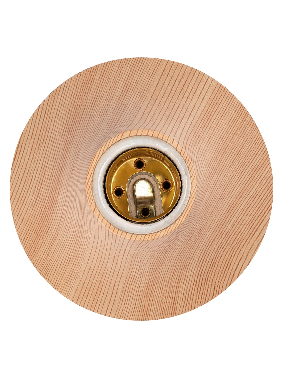 Патрон-основание керамический E27 "ЭКО" сосна TDM — изображение 2