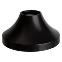 Патрон-основание керамический E27 чёрный TDM