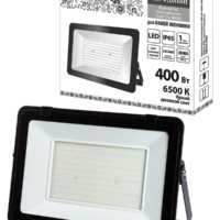 Прожектор светодиодный СДО-04-250Н 250 Вт, 6500 К, IP65, черный, Народный