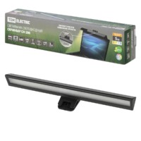 Светильник светодиодный на монитор СН-200, 5 Вт, авт. сенс-димм, 3000-6000 К, USB, черный, TDM