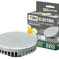 Лампа СДЛ GX53 7Вт 3000К TDM