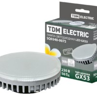 Лампа СДЛ GX53 9Вт 4000К TDM