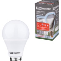 Лампа СДЛ А60 10Вт 230В 4000К E27 “Лампа ДИММЕР” TDM